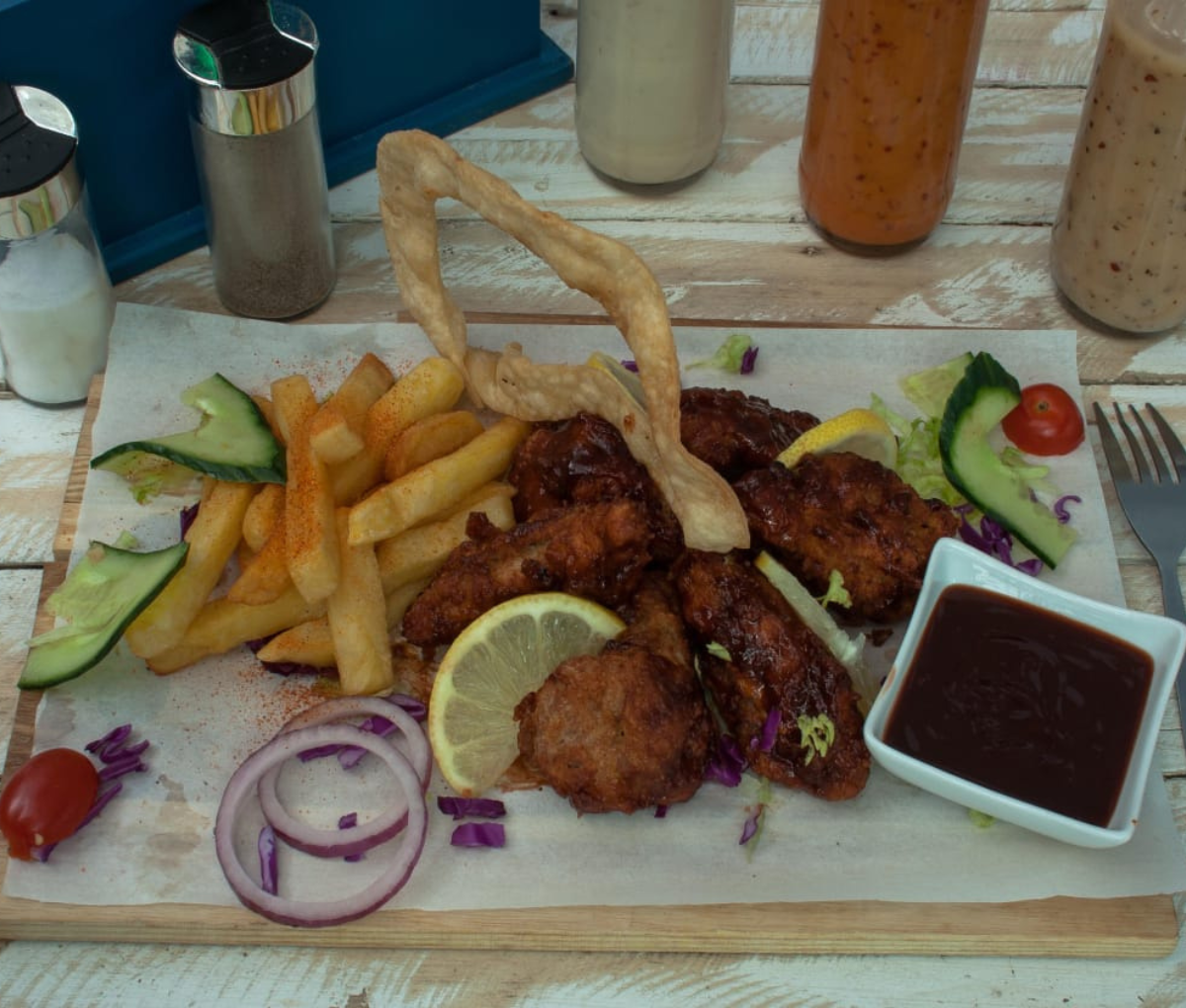 Flavor Hospitality_Chicken Wings with chips